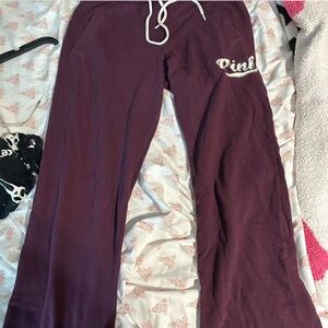RARE VS PINK boyfriend pants. Size S fits L. OS